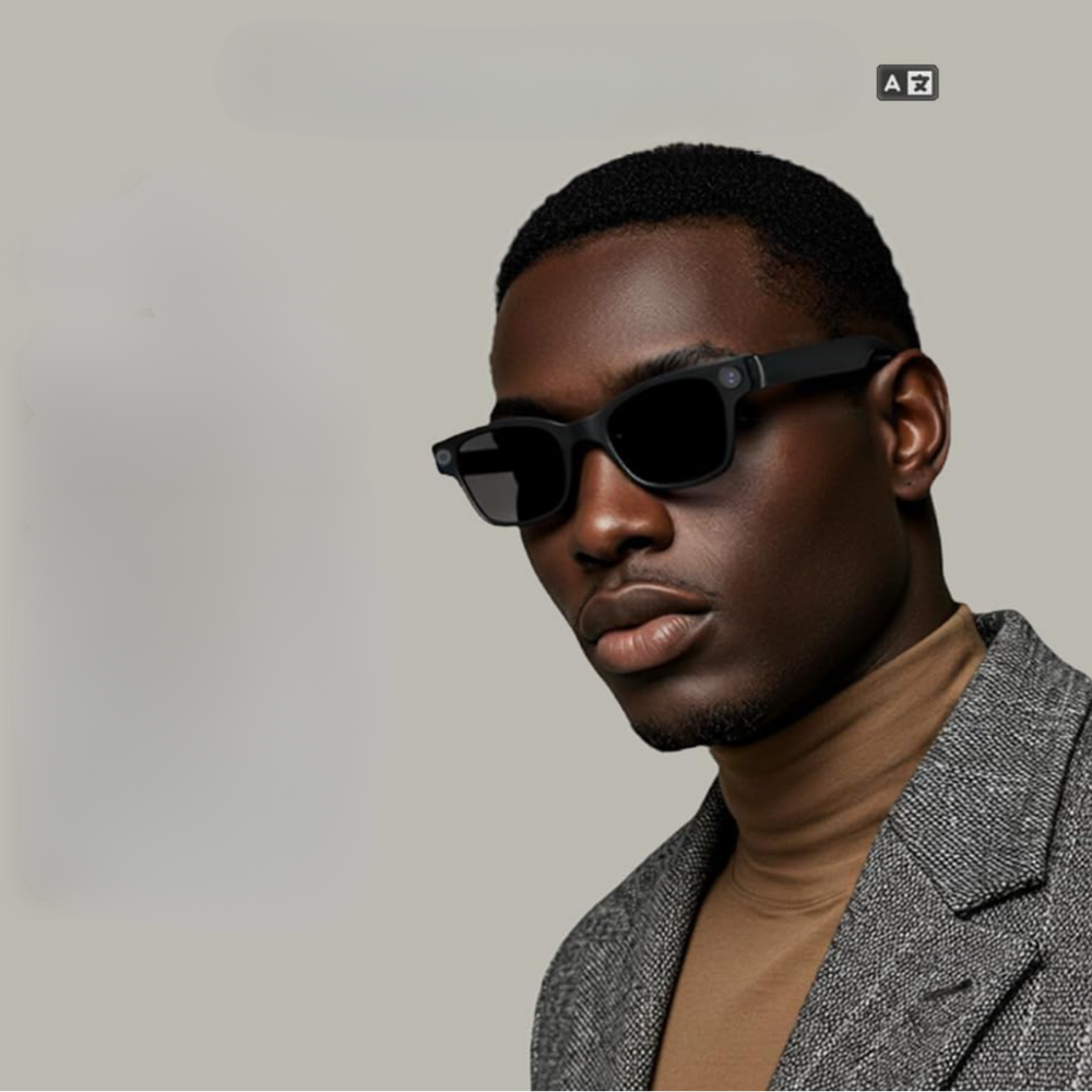 Lunettes Connectées avec Caméra HD & Traduction